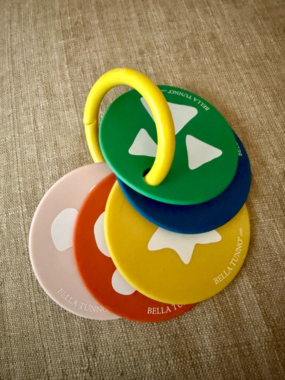 Bella Tunno Teething Bundle - Teething Flashcards and Happy Teether